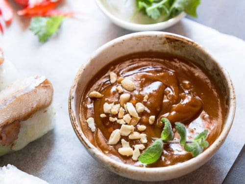 Vietnamese Peanut Sauce Recipe with Oyster Sauce 